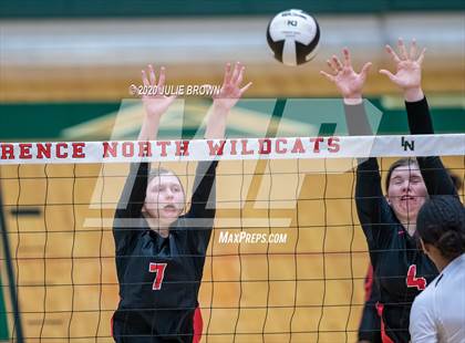 Thumbnail 1 in Lawrence North vs Rock Creek Academy (LN Wildcat Invitational) photogallery.