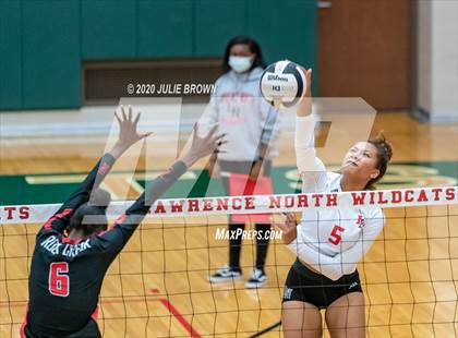 Thumbnail 1 in Lawrence North vs Rock Creek Academy (LN Wildcat Invitational) photogallery.