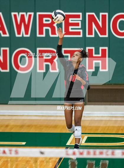 Thumbnail 1 in Lawrence North vs Rock Creek Academy (LN Wildcat Invitational) photogallery.