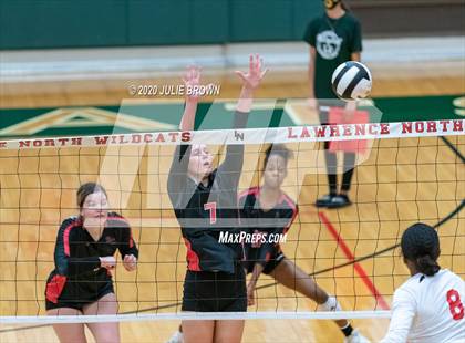 Thumbnail 2 in Lawrence North vs Rock Creek Academy (LN Wildcat Invitational) photogallery.