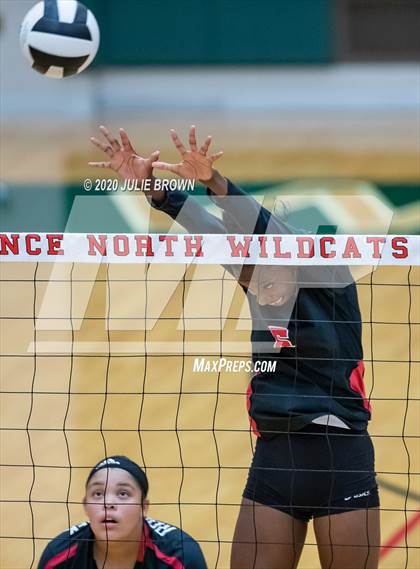 Thumbnail 2 in Lawrence North vs Rock Creek Academy (LN Wildcat Invitational) photogallery.