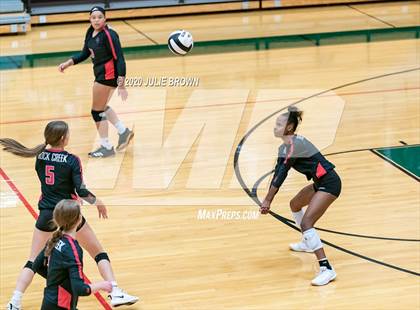 Thumbnail 3 in Lawrence North vs Rock Creek Academy (LN Wildcat Invitational) photogallery.