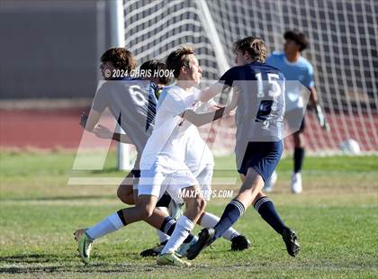 Thumbnail 3 in Ironwood Ridge vs Walden Grove (Brandon Bean Soccer Tournament) photogallery.