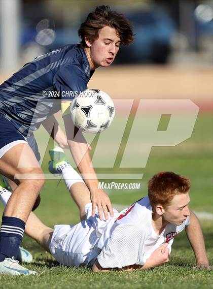 Thumbnail 1 in Ironwood Ridge vs Walden Grove (Brandon Bean Soccer Tournament) photogallery.