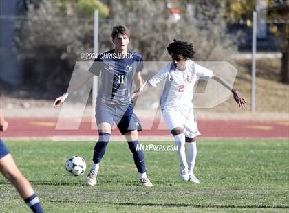 Thumbnail 2 in Ironwood Ridge vs Walden Grove (Brandon Bean Soccer Tournament) photogallery.