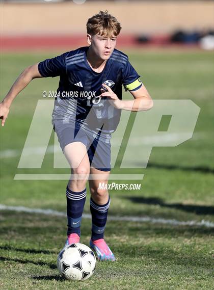 Thumbnail 1 in Ironwood Ridge vs Walden Grove (Brandon Bean Soccer Tournament) photogallery.