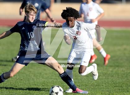 Thumbnail 1 in Ironwood Ridge vs Walden Grove (Brandon Bean Soccer Tournament) photogallery.