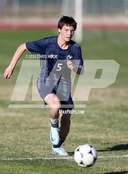 Thumbnail 1 in Ironwood Ridge vs Walden Grove (Brandon Bean Soccer Tournament) photogallery.