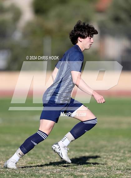 Thumbnail 3 in Ironwood Ridge vs Walden Grove (Brandon Bean Soccer Tournament) photogallery.