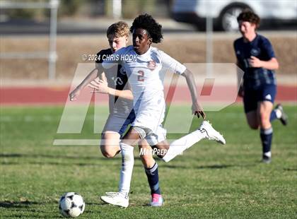 Thumbnail 3 in Ironwood Ridge vs Walden Grove (Brandon Bean Soccer Tournament) photogallery.