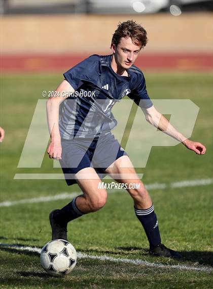 Thumbnail 2 in Ironwood Ridge vs Walden Grove (Brandon Bean Soccer Tournament) photogallery.