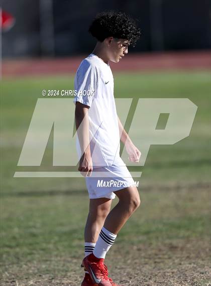Thumbnail 1 in Ironwood Ridge vs Walden Grove (Brandon Bean Soccer Tournament) photogallery.