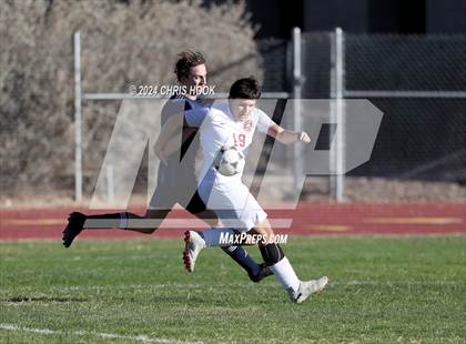 Thumbnail 3 in Ironwood Ridge vs Walden Grove (Brandon Bean Soccer Tournament) photogallery.