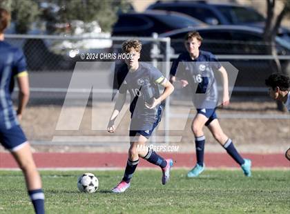Thumbnail 1 in Ironwood Ridge vs Walden Grove (Brandon Bean Soccer Tournament) photogallery.