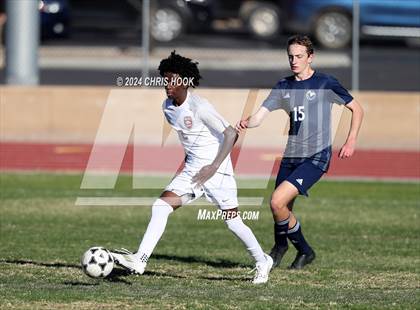 Thumbnail 3 in Ironwood Ridge vs Walden Grove (Brandon Bean Soccer Tournament) photogallery.