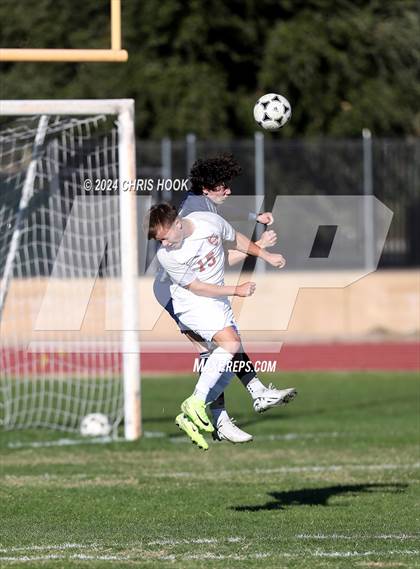 Thumbnail 2 in Ironwood Ridge vs Walden Grove (Brandon Bean Soccer Tournament) photogallery.