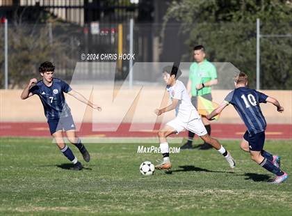 Thumbnail 1 in Ironwood Ridge vs Walden Grove (Brandon Bean Soccer Tournament) photogallery.
