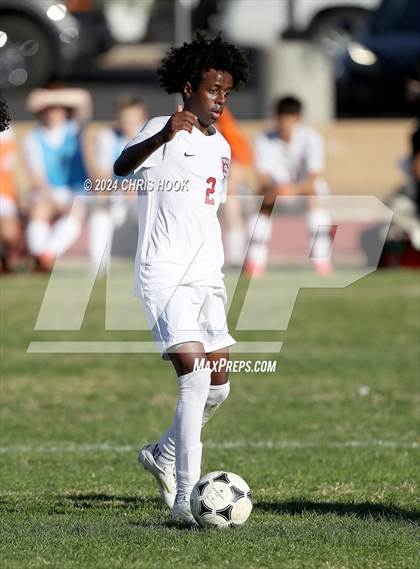Thumbnail 3 in Ironwood Ridge vs Walden Grove (Brandon Bean Soccer Tournament) photogallery.