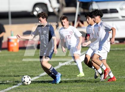 Thumbnail 3 in Ironwood Ridge vs Walden Grove (Brandon Bean Soccer Tournament) photogallery.