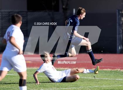 Thumbnail 3 in Ironwood Ridge vs Walden Grove (Brandon Bean Soccer Tournament) photogallery.