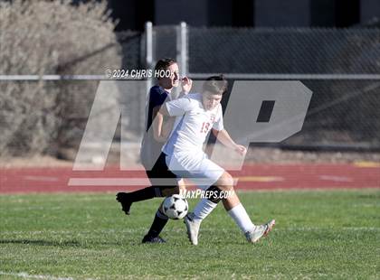 Thumbnail 1 in Ironwood Ridge vs Walden Grove (Brandon Bean Soccer Tournament) photogallery.