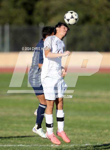 Thumbnail 2 in Ironwood Ridge vs Walden Grove (Brandon Bean Soccer Tournament) photogallery.