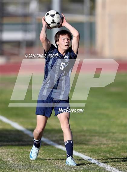 Thumbnail 1 in Ironwood Ridge vs Walden Grove (Brandon Bean Soccer Tournament) photogallery.