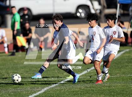 Thumbnail 1 in Ironwood Ridge vs Walden Grove (Brandon Bean Soccer Tournament) photogallery.