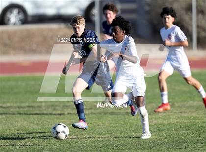 Thumbnail 2 in Ironwood Ridge vs Walden Grove (Brandon Bean Soccer Tournament) photogallery.