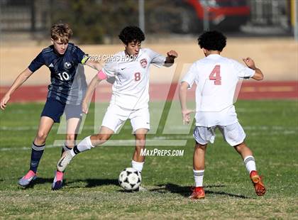 Thumbnail 1 in Ironwood Ridge vs Walden Grove (Brandon Bean Soccer Tournament) photogallery.