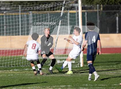 Thumbnail 1 in Ironwood Ridge vs Walden Grove (Brandon Bean Soccer Tournament) photogallery.
