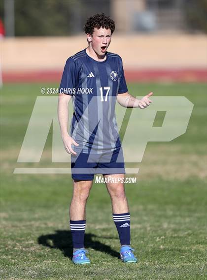 Thumbnail 3 in Ironwood Ridge vs Walden Grove (Brandon Bean Soccer Tournament) photogallery.