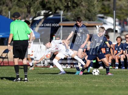 Thumbnail 2 in Ironwood Ridge vs Walden Grove (Brandon Bean Soccer Tournament) photogallery.