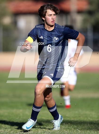 Thumbnail 2 in Ironwood Ridge vs Walden Grove (Brandon Bean Soccer Tournament) photogallery.