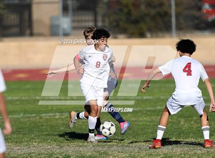 Thumbnail 2 in Ironwood Ridge vs Walden Grove (Brandon Bean Soccer Tournament) photogallery.