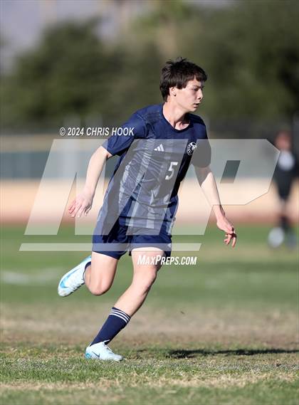 Thumbnail 3 in Ironwood Ridge vs Walden Grove (Brandon Bean Soccer Tournament) photogallery.