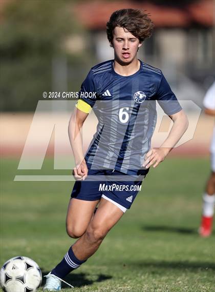 Thumbnail 3 in Ironwood Ridge vs Walden Grove (Brandon Bean Soccer Tournament) photogallery.