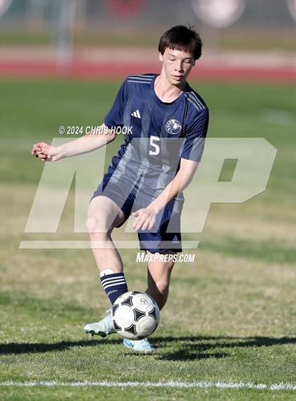 Thumbnail 1 in Ironwood Ridge vs Walden Grove (Brandon Bean Soccer Tournament) photogallery.
