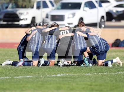 Thumbnail 2 in Ironwood Ridge vs Walden Grove (Brandon Bean Soccer Tournament) photogallery.