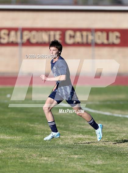 Thumbnail 2 in Ironwood Ridge vs Walden Grove (Brandon Bean Soccer Tournament) photogallery.