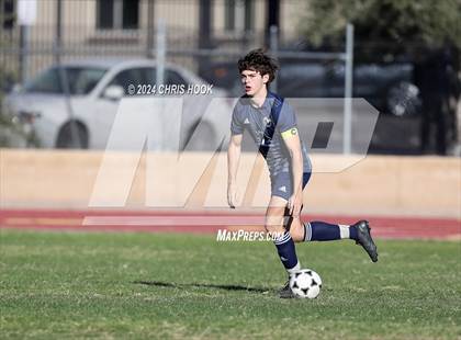 Thumbnail 2 in Ironwood Ridge vs Walden Grove (Brandon Bean Soccer Tournament) photogallery.