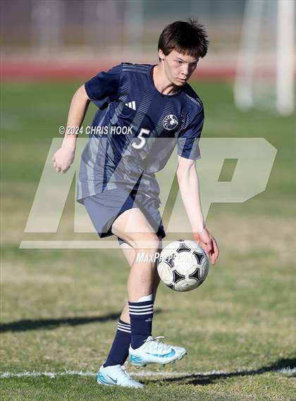 Thumbnail 2 in Ironwood Ridge vs Walden Grove (Brandon Bean Soccer Tournament) photogallery.