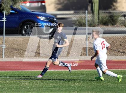Thumbnail 3 in Ironwood Ridge vs Walden Grove (Brandon Bean Soccer Tournament) photogallery.