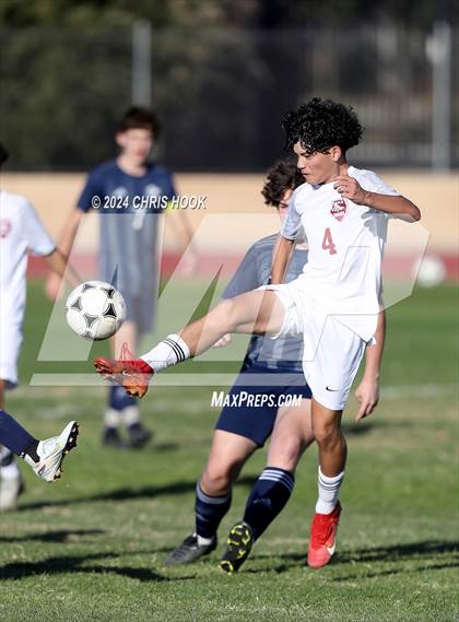 Thumbnail 3 in Ironwood Ridge vs Walden Grove (Brandon Bean Soccer Tournament) photogallery.