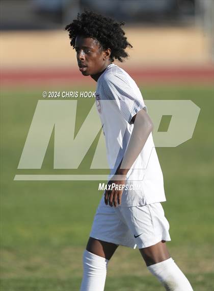 Thumbnail 2 in Ironwood Ridge vs Walden Grove (Brandon Bean Soccer Tournament) photogallery.