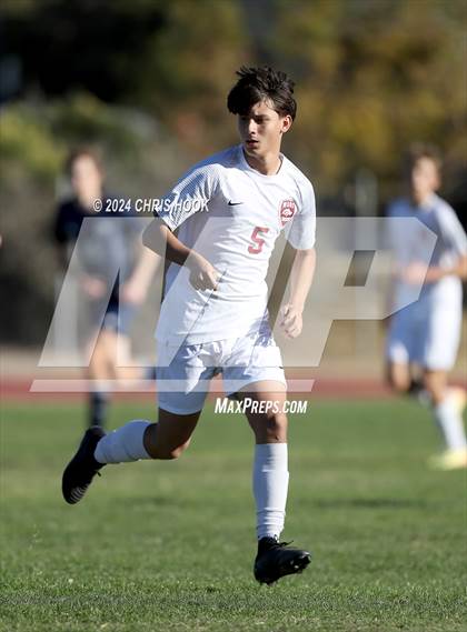Thumbnail 2 in Ironwood Ridge vs Walden Grove (Brandon Bean Soccer Tournament) photogallery.