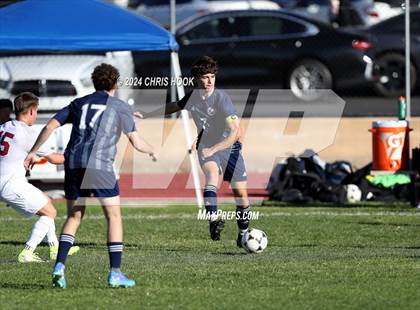 Thumbnail 2 in Ironwood Ridge vs Walden Grove (Brandon Bean Soccer Tournament) photogallery.