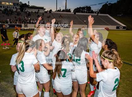 Thumbnail 1 in Pinecrest vs. Myers Park (2 of 2 - NCHSAA 4A Final - Pre-Game, Post-Game, Awards, Group Photos) photogallery.