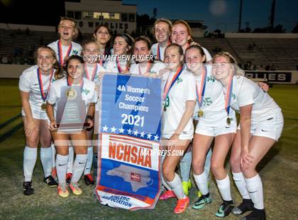Thumbnail 3 in Pinecrest vs. Myers Park (2 of 2 - NCHSAA 4A Final - Pre-Game, Post-Game, Awards, Group Photos) photogallery.