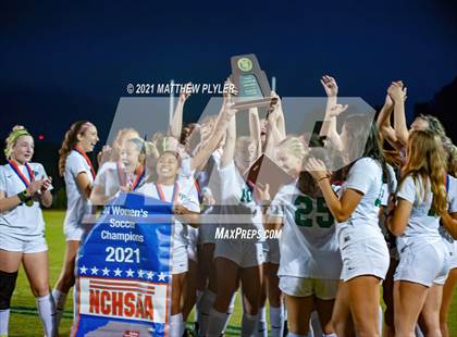Thumbnail 3 in Pinecrest vs. Myers Park (2 of 2 - NCHSAA 4A Final - Pre-Game, Post-Game, Awards, Group Photos) photogallery.